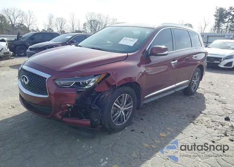 2020 Infiniti Qx60 Luxe z USA, uszkodzony, nr VIN 5N1DL0MN2LC545162